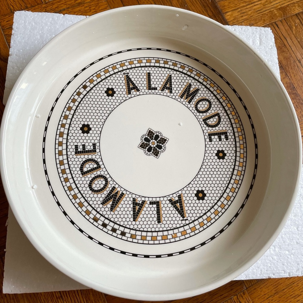 Antropologie Tile Bistro Pie Dish